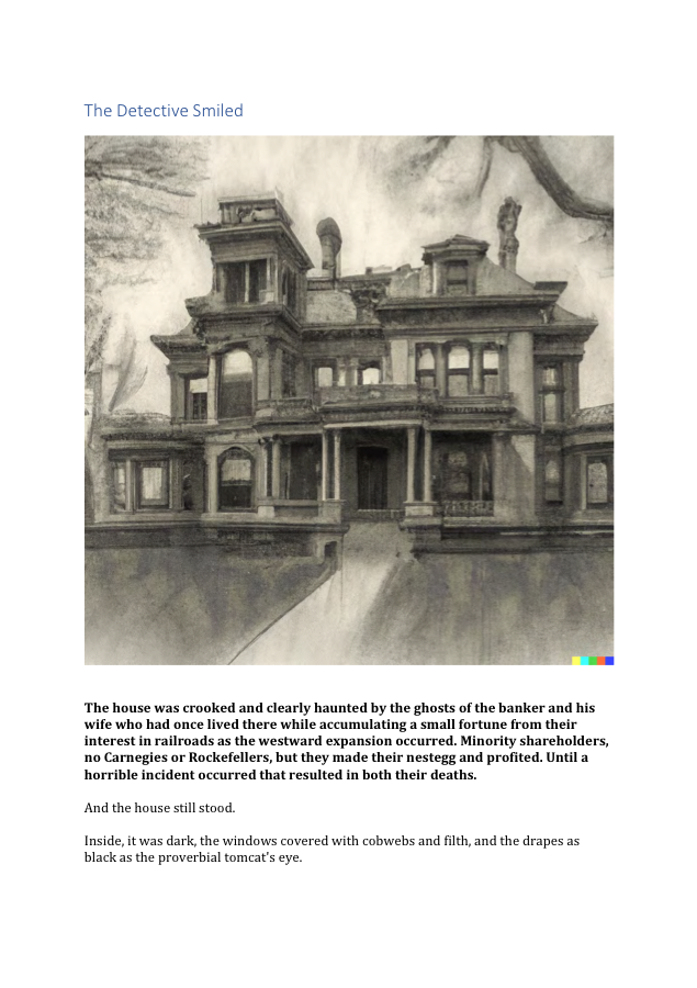 The Detective Smiled cover thumbnail